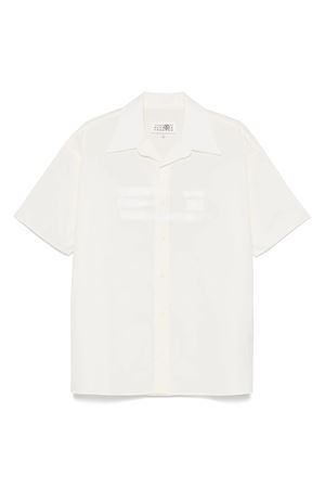 White cotton shirt MM6 MAISON MARGIELA | SH2DR0004M35256101